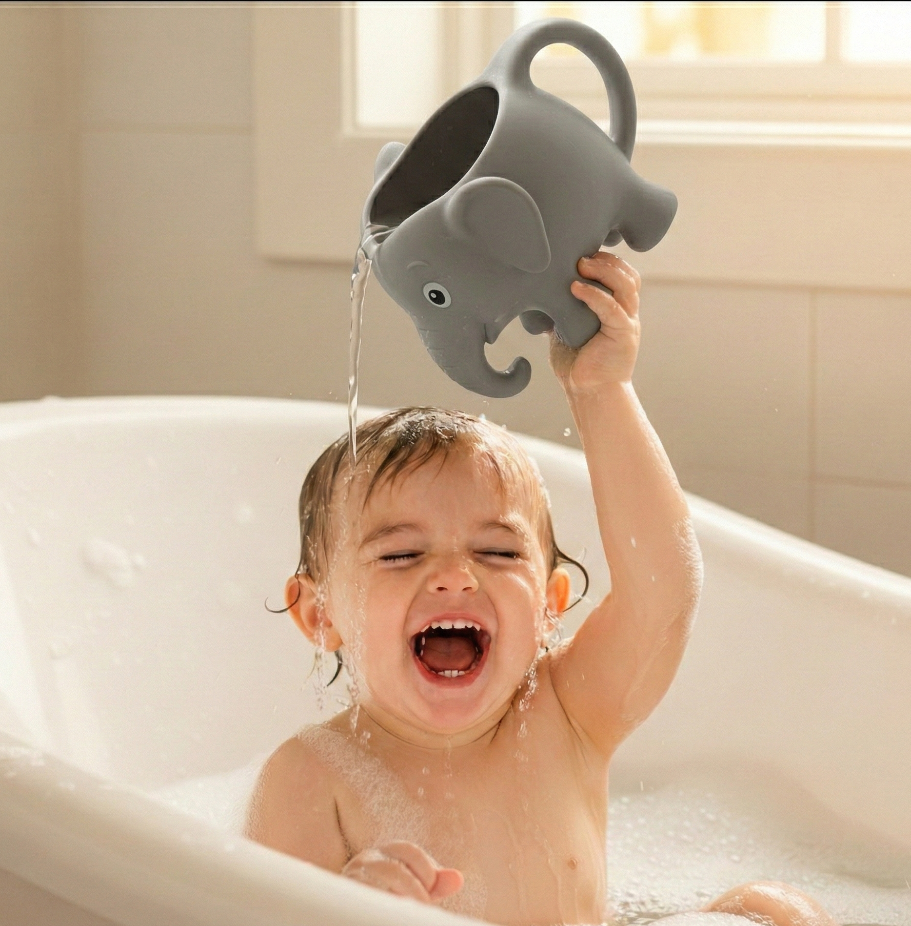 Why Kids Love Pouring Water During Bath Time
