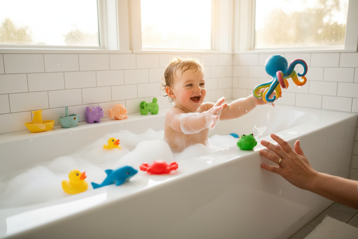 5 Signs Your Toddler Needs New Bath Toys