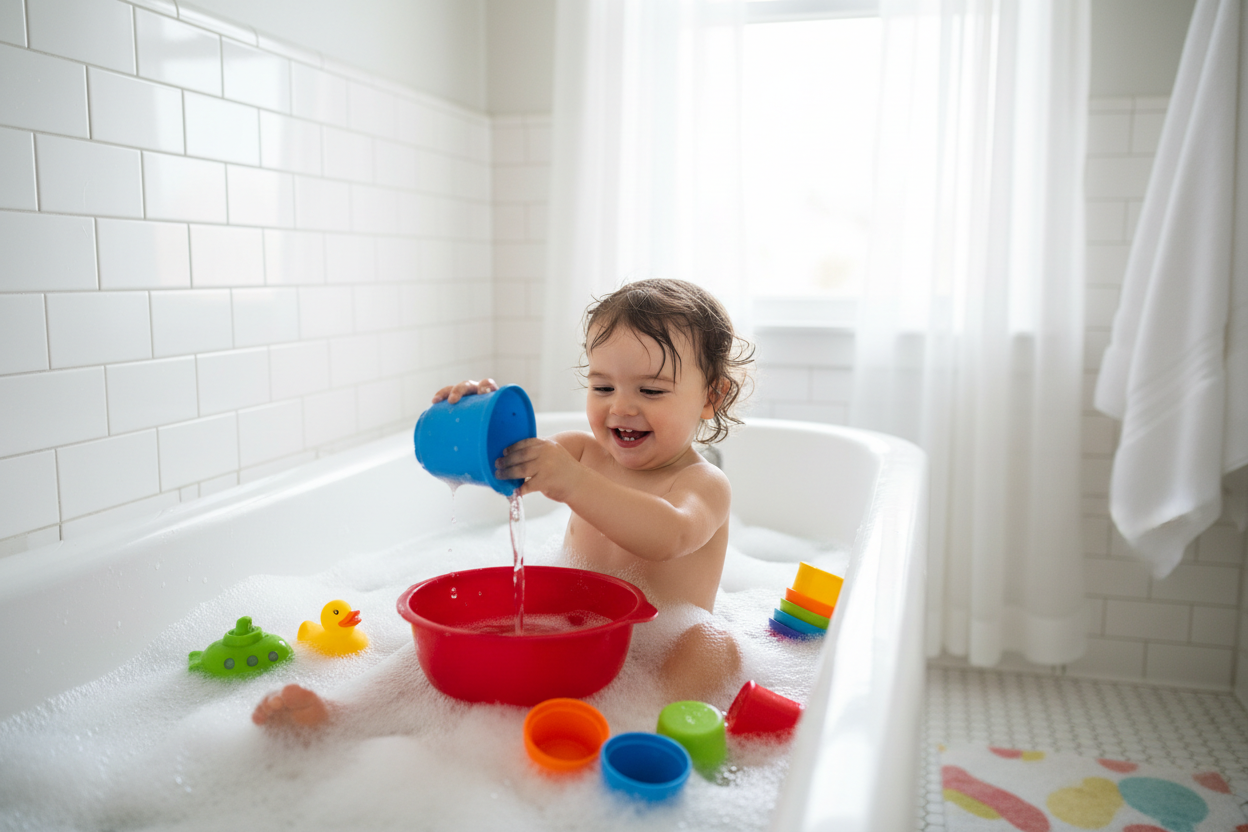 Why Water Play Is Great for Toddler Development