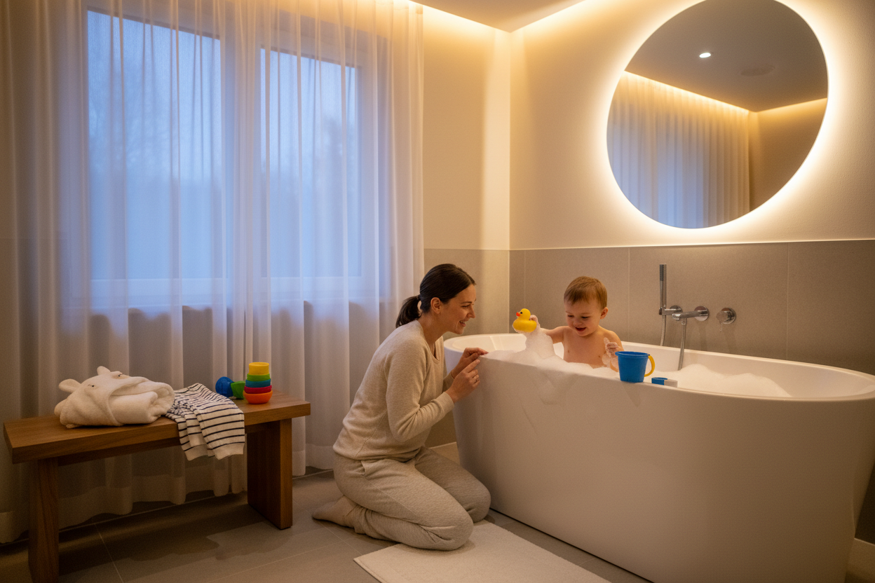 Bath Time Routine for Babies and Toddlers